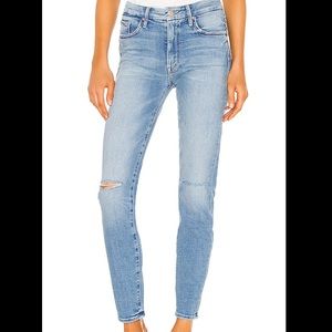 MOTHER High Waisted Looker skinny jeans
